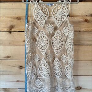 Crochet Lace tunic Top